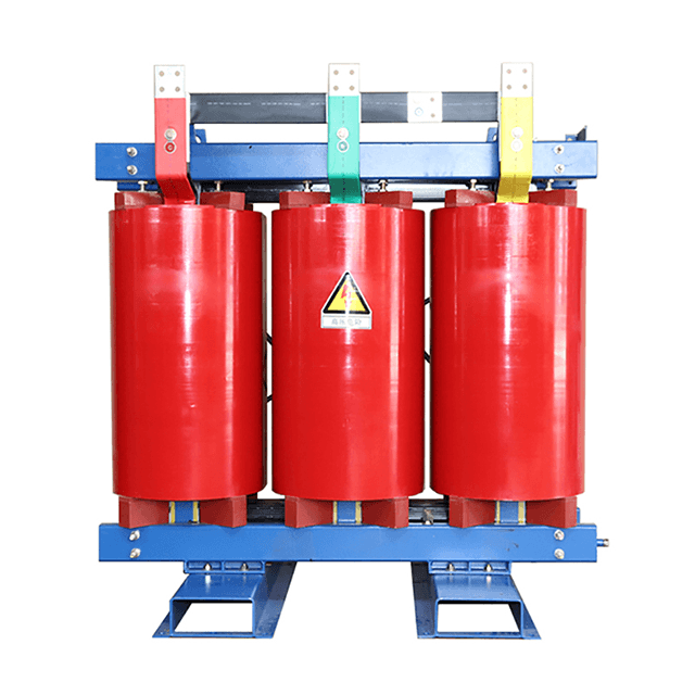 SCB10 250 kVA 6 kV 400 V Dyn11-Anschluss 3-Phasen-Trockentransformator mit Gießharzisolierung